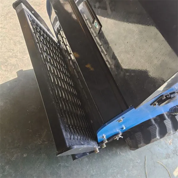 Blue Electric Skid Steer Loader high quality